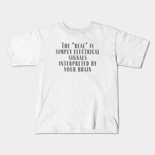 Electrical Signals Kids T-Shirt